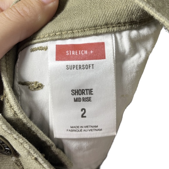 Express shortie mid rise short size 2 - Picture 4 of 4